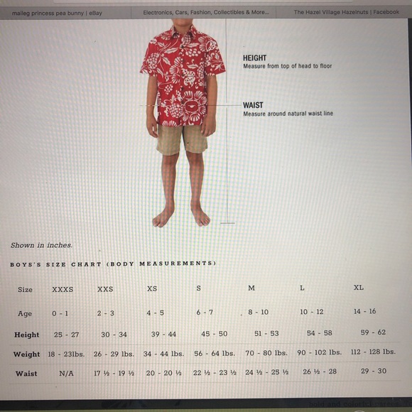 Kahala boys vintage Christmas Hawaiian button shirt M - Picture 9 of 9